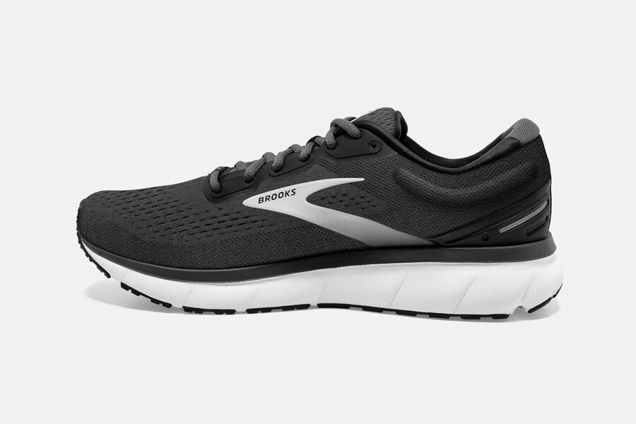 Trace Road Brooks Running Shoes NZ Mens - Black/Grey - VYOPAS-389